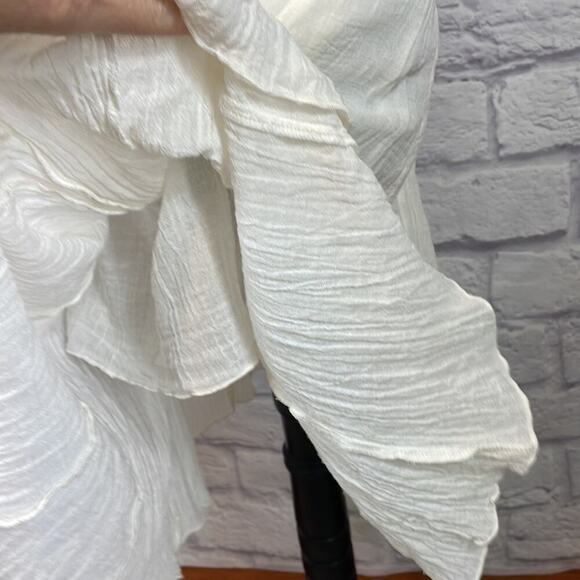 Elan gauze midi skirt - Picture 4 of 9